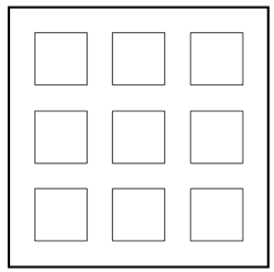 Option 3 for In India, as per the Rights of Persons with Disabilities Act, 2016, which of the following plans represent(s) tactile tile(s) for assisting mobility of visually impaired persons?