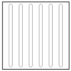 Option D for In India, as per the Rights of Persons with Disabilities Act, 2016, which of the following plans represent(s) tactile tile(s) for assisting mobility of visually impaired persons?